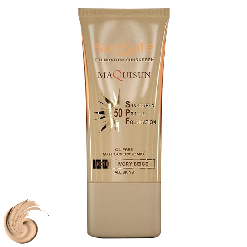 کرم ضدآفتاب سان‌سیف مدل NC10 MAQUISUN، حجم 40 میلی‌لیتر